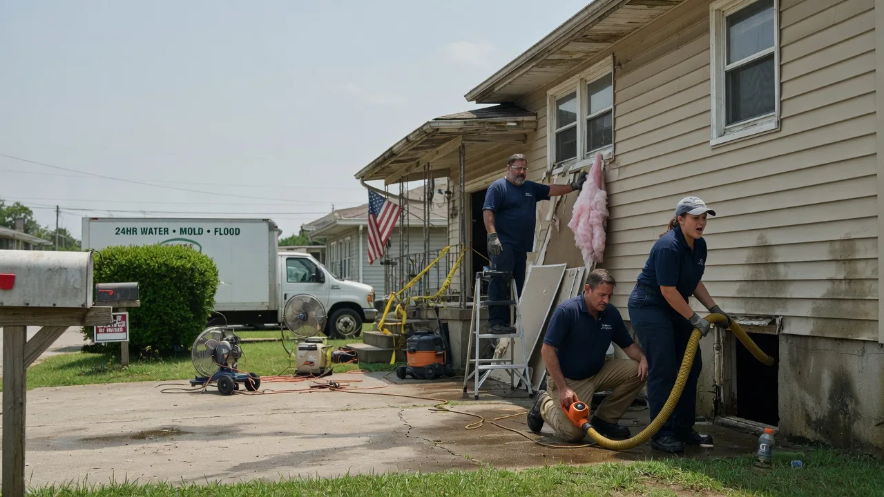 Water Damage Repair in Fishers, IN near me